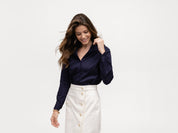 Sarah Alexandra Signature Shirt in Midnight in Manhattan