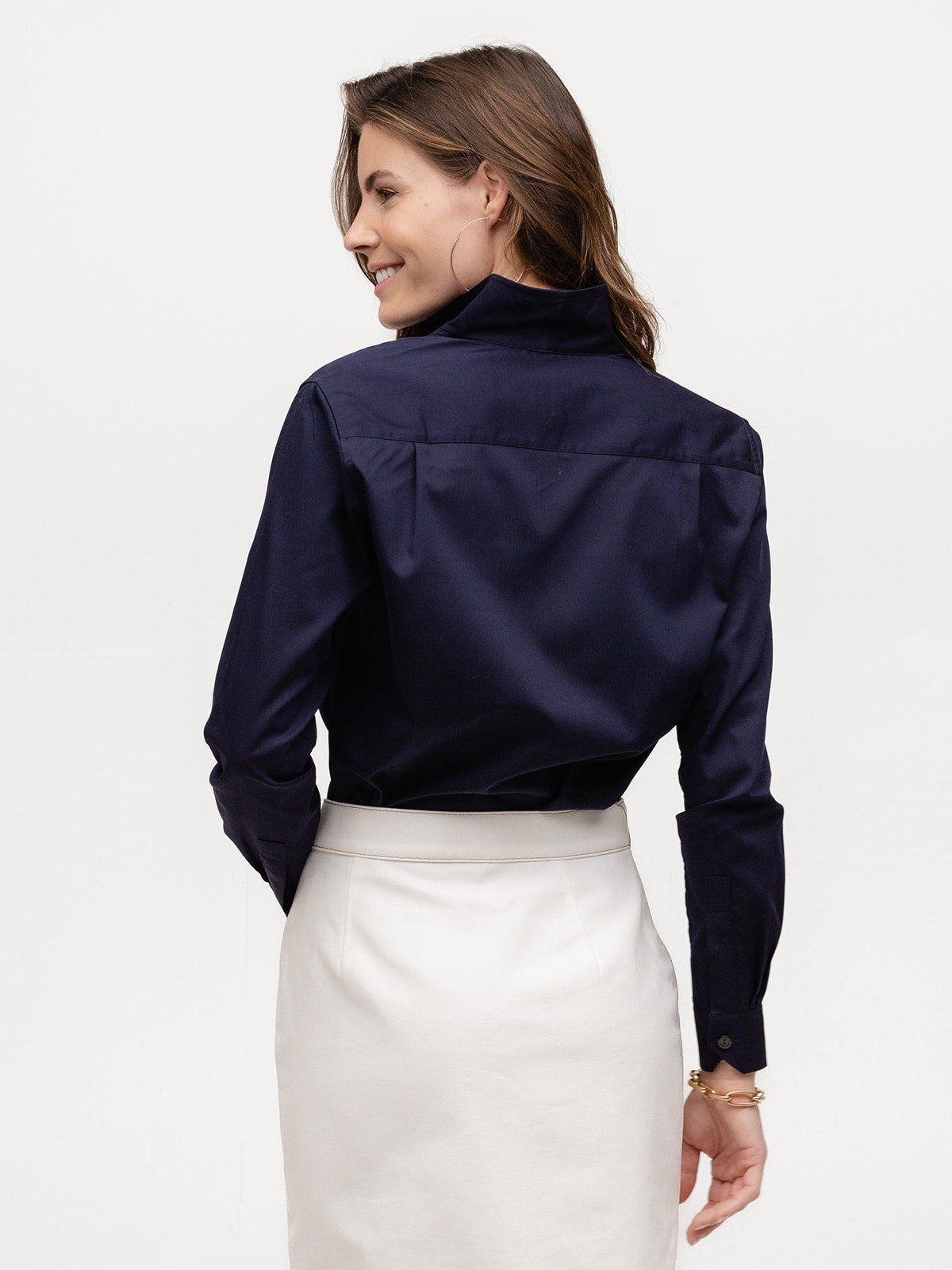 Sarah Alexandra Signature Shirt in Midnight in Manhattan