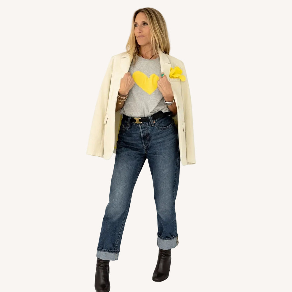 Kerri Rosenthal Suke Imperfect Heart Tee