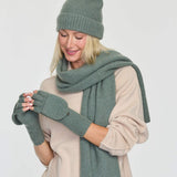 Cashmere Project Honeycomb Convertible Mitten