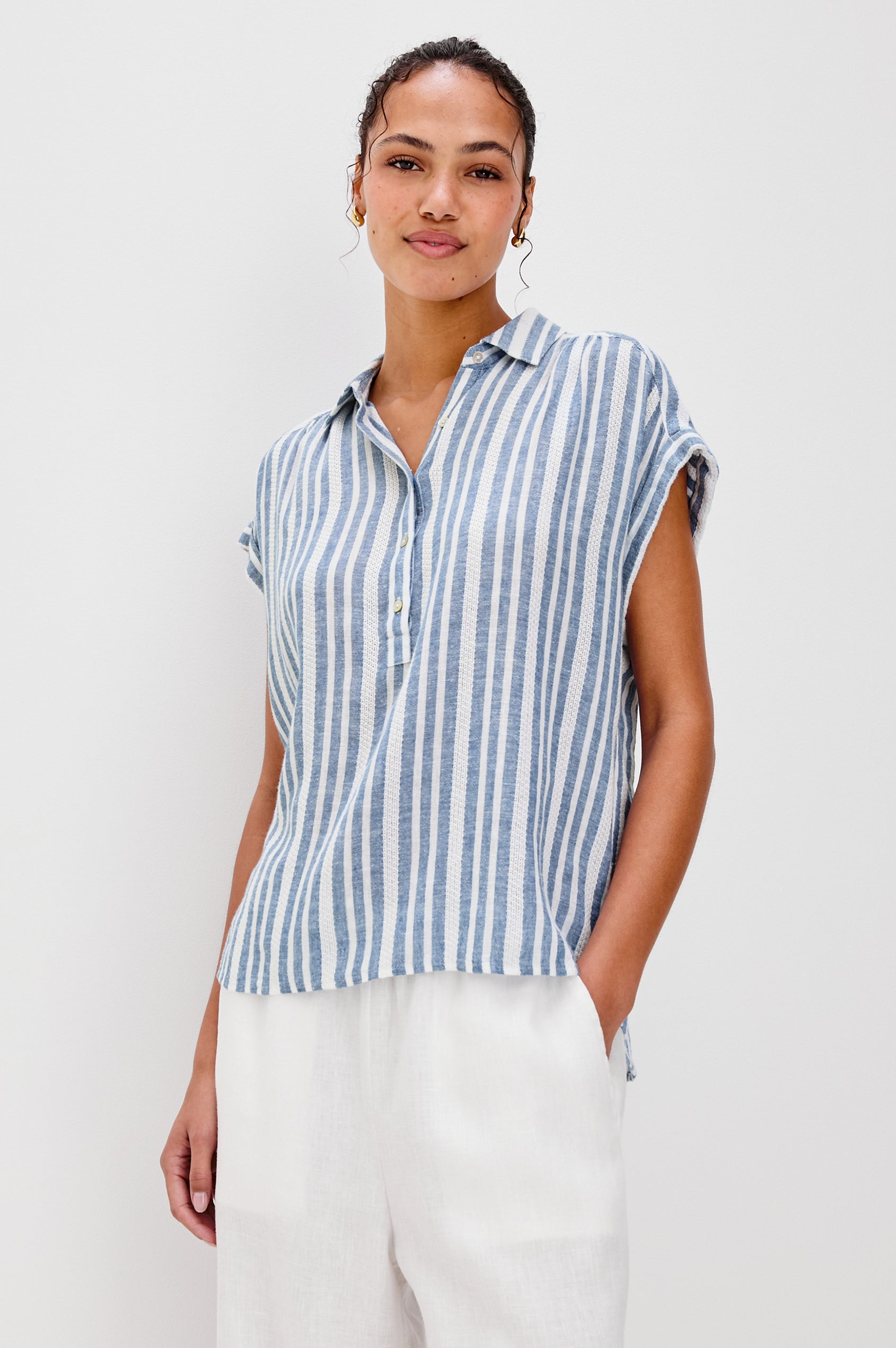 Rails Tuscany Top in Jalisco Stripe