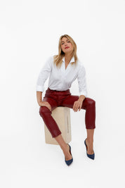 Sarah Alexandra Signature Shirt in The Right White