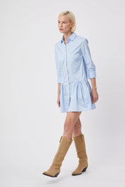 The Shirt Drop Waist Shirt Dress