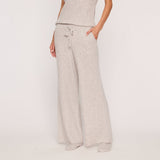 Cashmere Project Cashmere Ribbed Wide Leg Pant