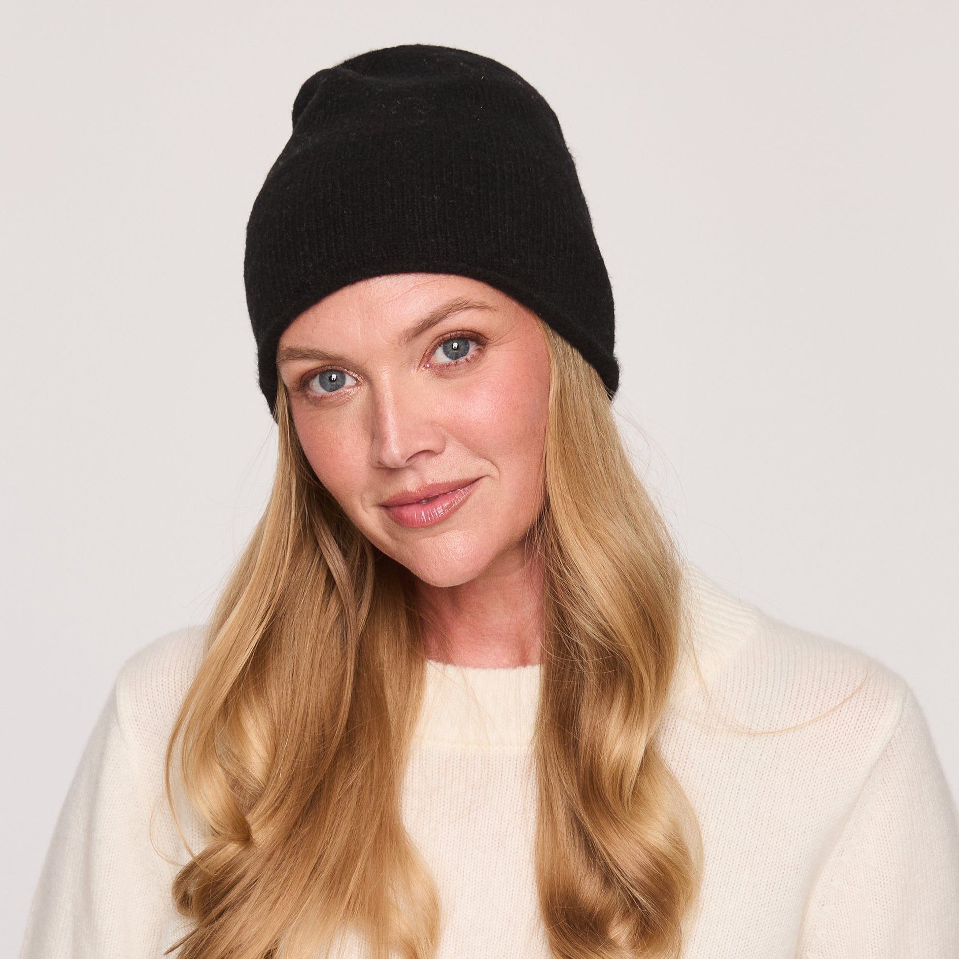 Cashmere Project Rolled Edge Hat