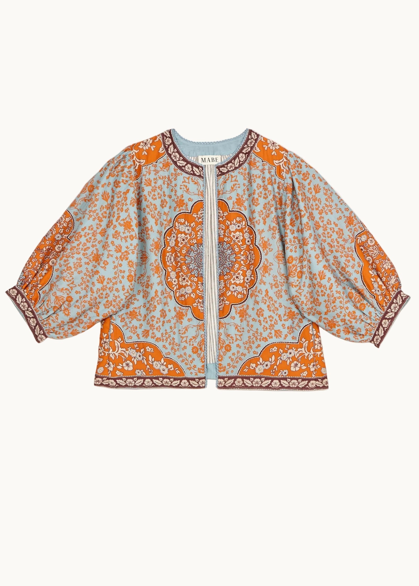 M.A.B.E. Ursa Print Embroidered Jacket