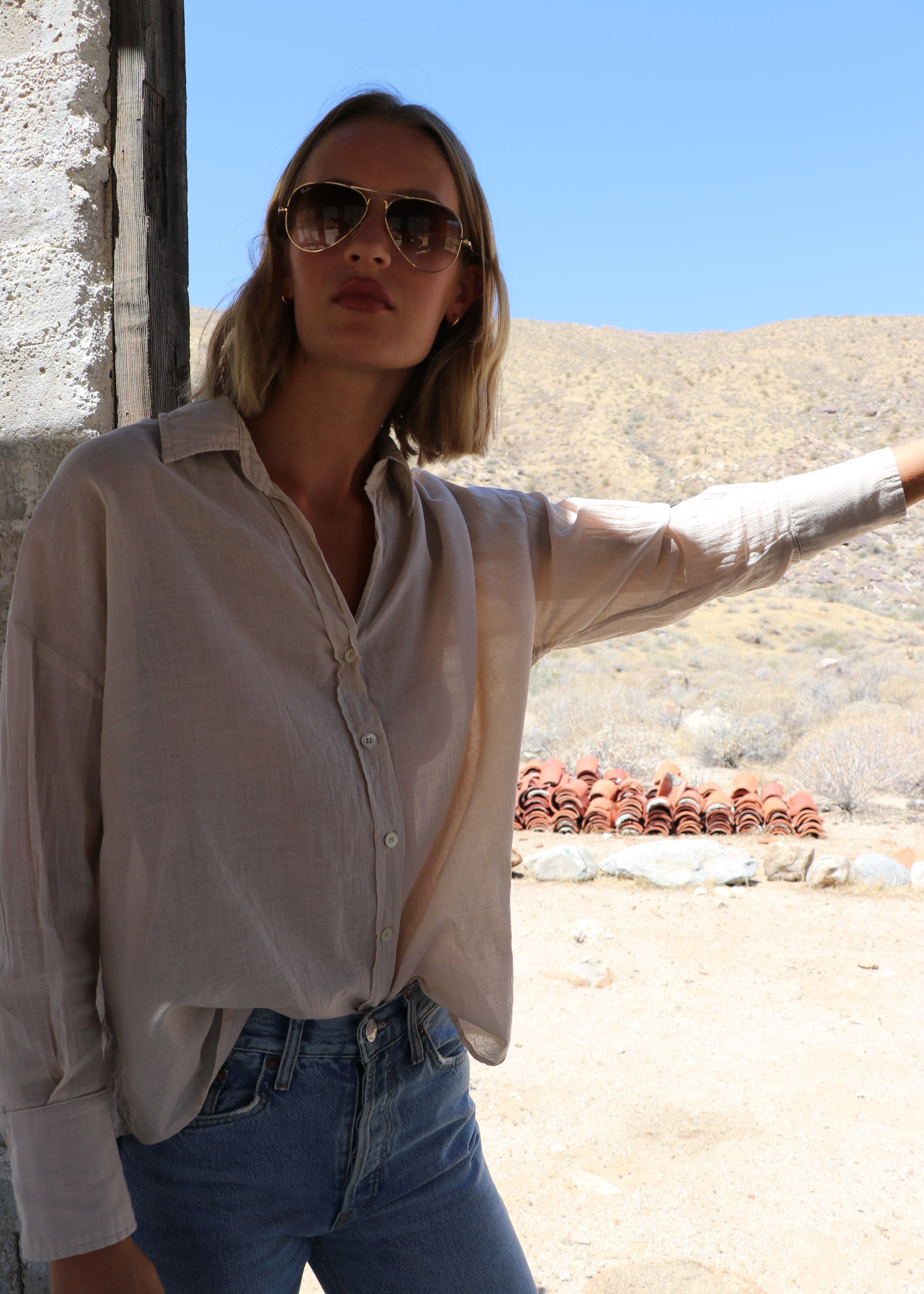 Felicite Drop Shoulder Shirt