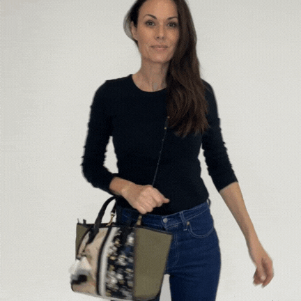 Kempton Army Floral Mini Tote