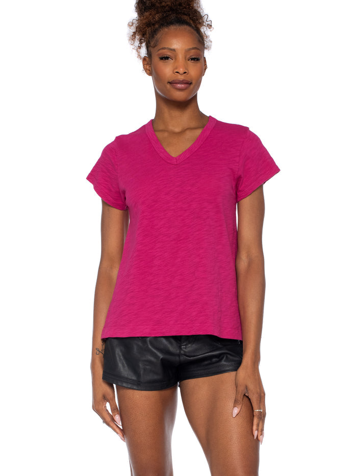 Wilt Baby Fit Short Sleeve V Neck Tee