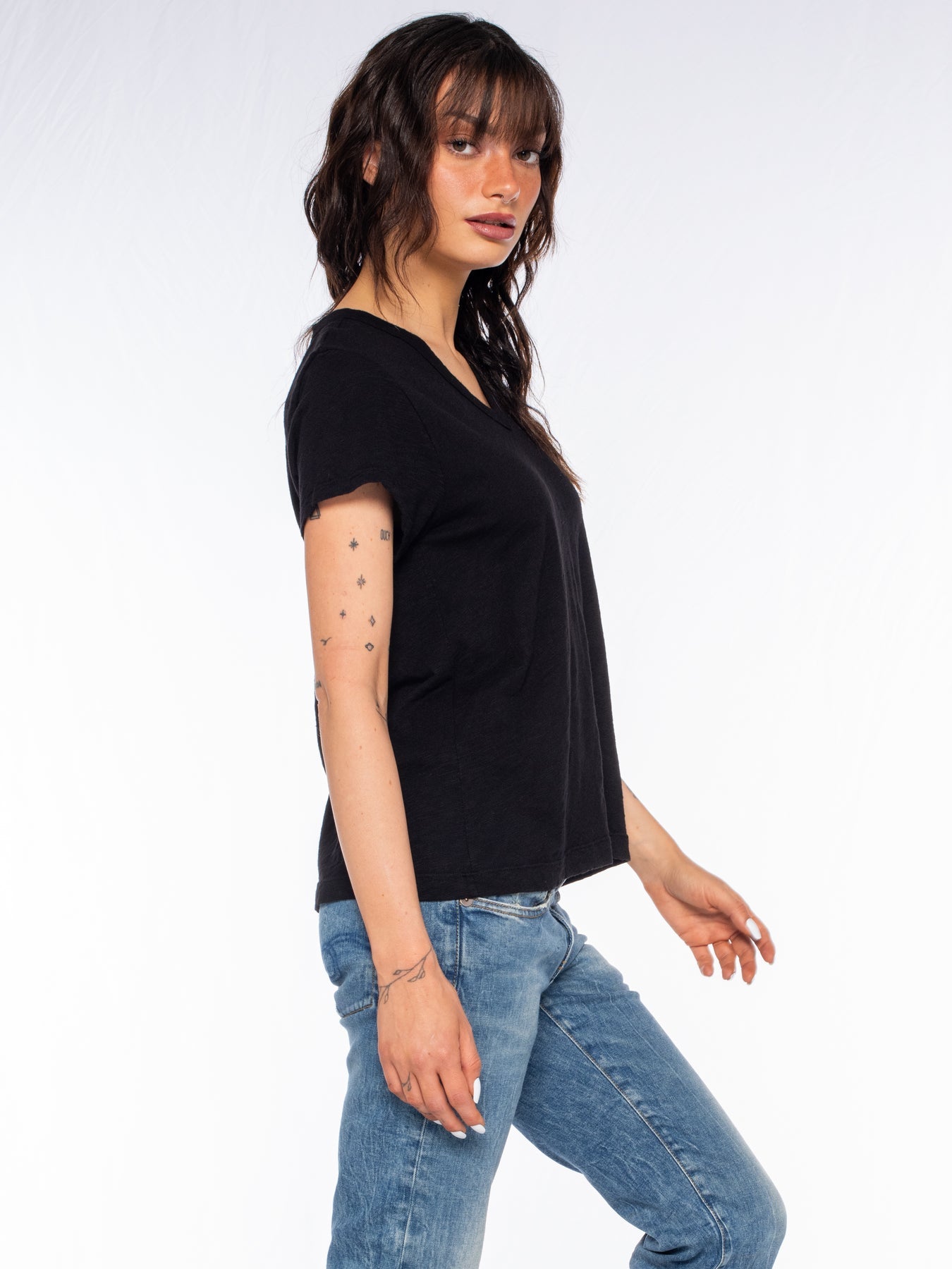 Wilt Baby Fit Short Sleeve V Neck Tee