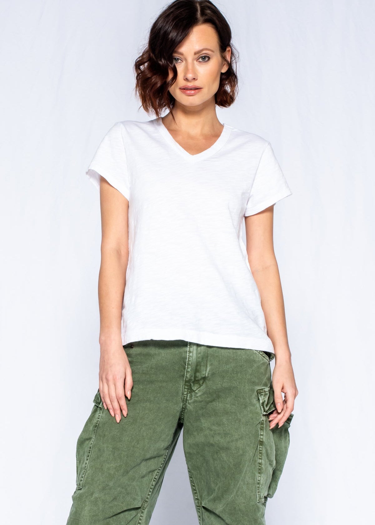 Wilt Baby Fit Short Sleeve V Neck Tee