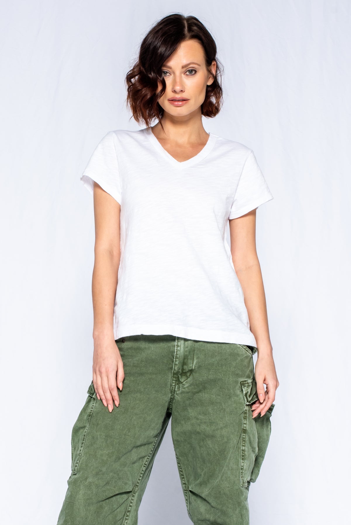 Wilt Baby Fit Short Sleeve V Neck Tee