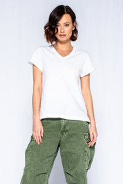 Wilt Baby Fit Short Sleeve V Neck Tee