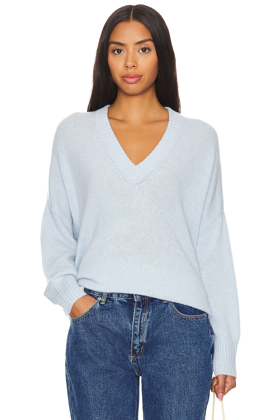 W.Cashmere Charlotte V-Neck Pullover