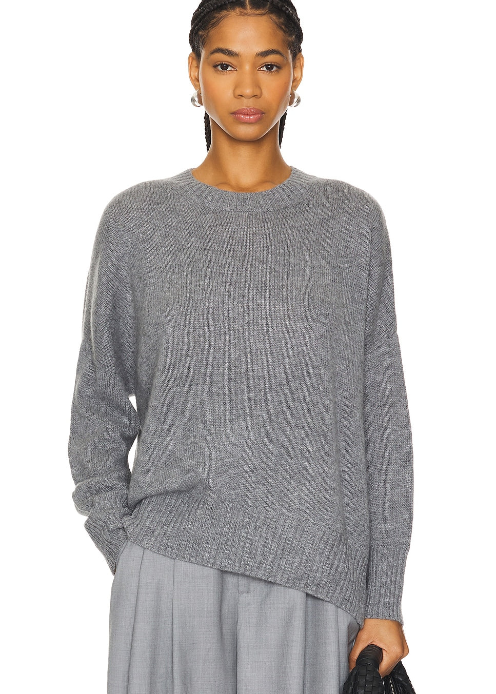 W.Cashmere Joey Oversized Crew Neck Sweater