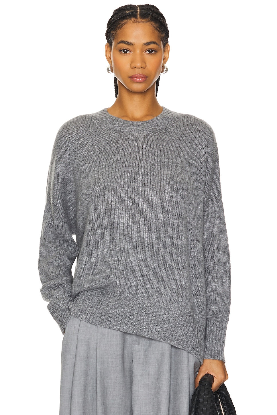 W.Cashmere Joey Oversized Crew Neck Sweater