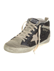 Golden Goose Mid Star Glitter Sneaker