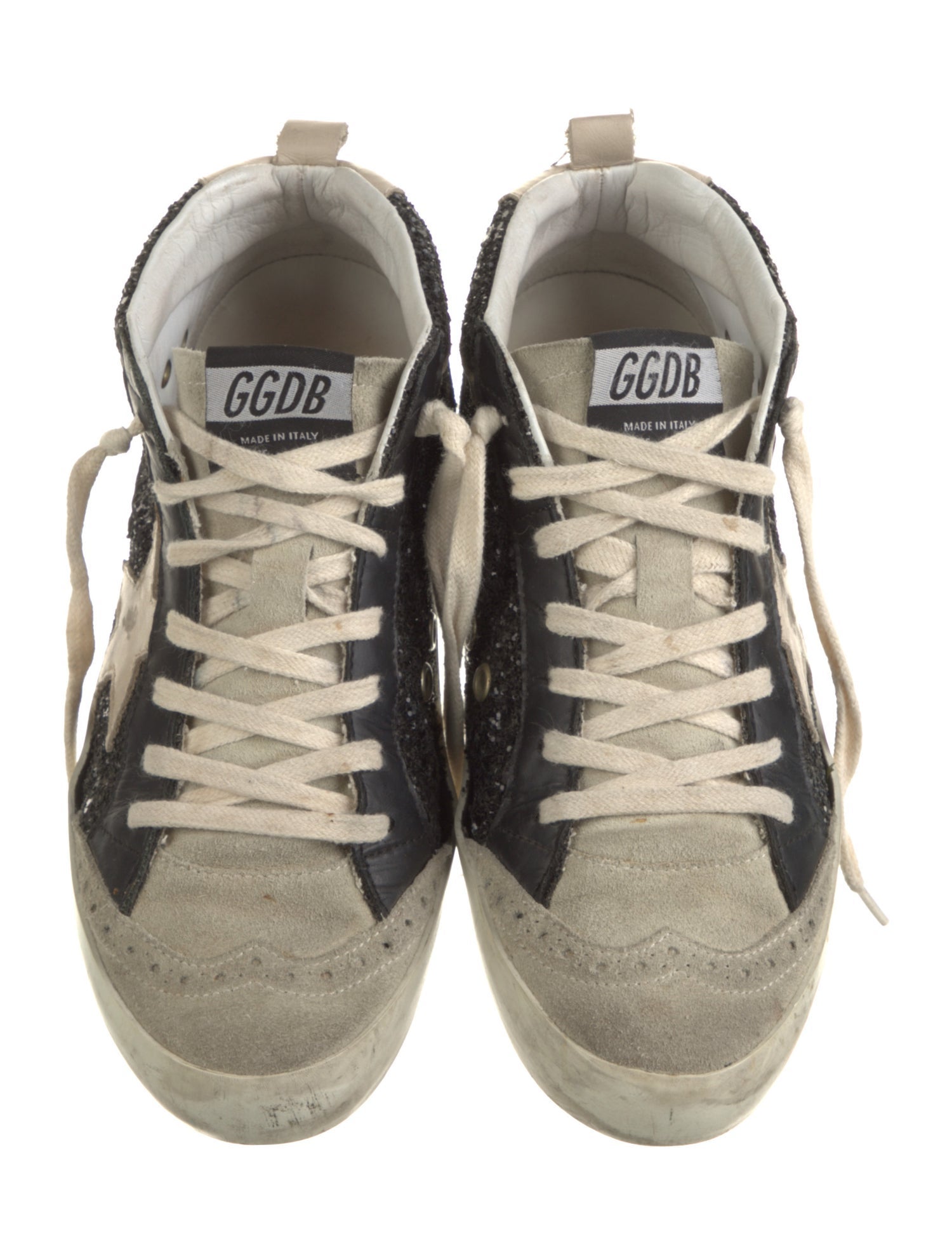 Golden Goose Mid Star Glitter Sneaker