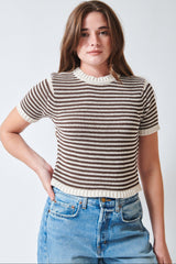 White + Warren Organic Cotton Tape Shirt