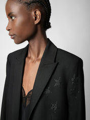 Zadig & Voltaire Viva Strass Star Blazer