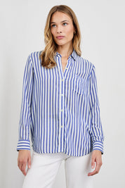 Rails Wren Shirt in Blue White