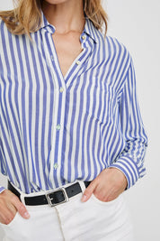 Rails Wren Shirt in Blue White