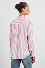 Rails Wren Shirt in Rose Bloom Stripe