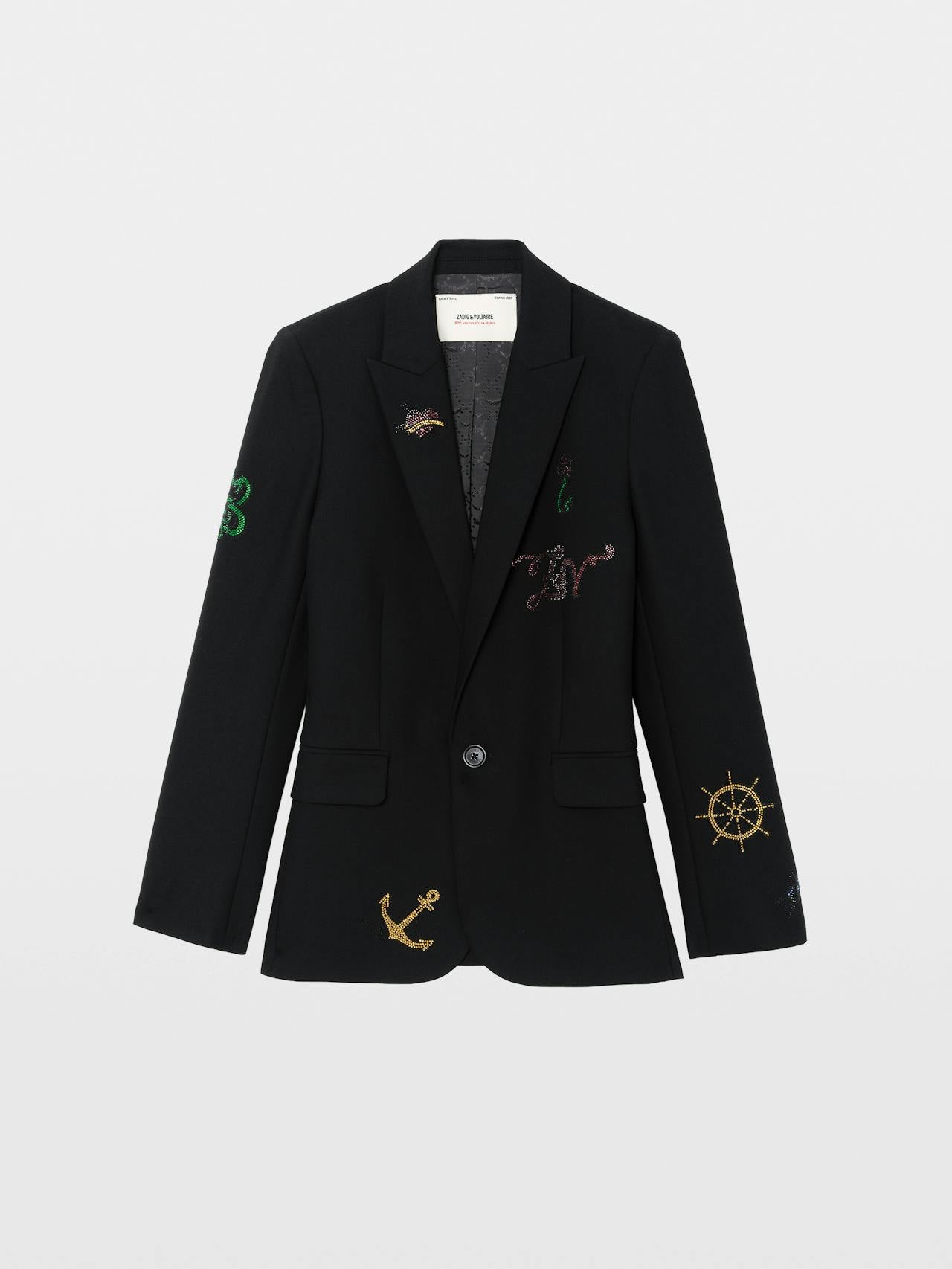 Zadig & Voltaire Valse Strass Multinavy