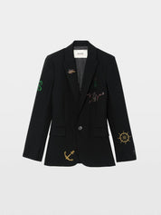 Zadig & Voltaire Valse Strass Multinavy