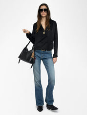 Zadig & Voltaire Tussi Satin Blouse