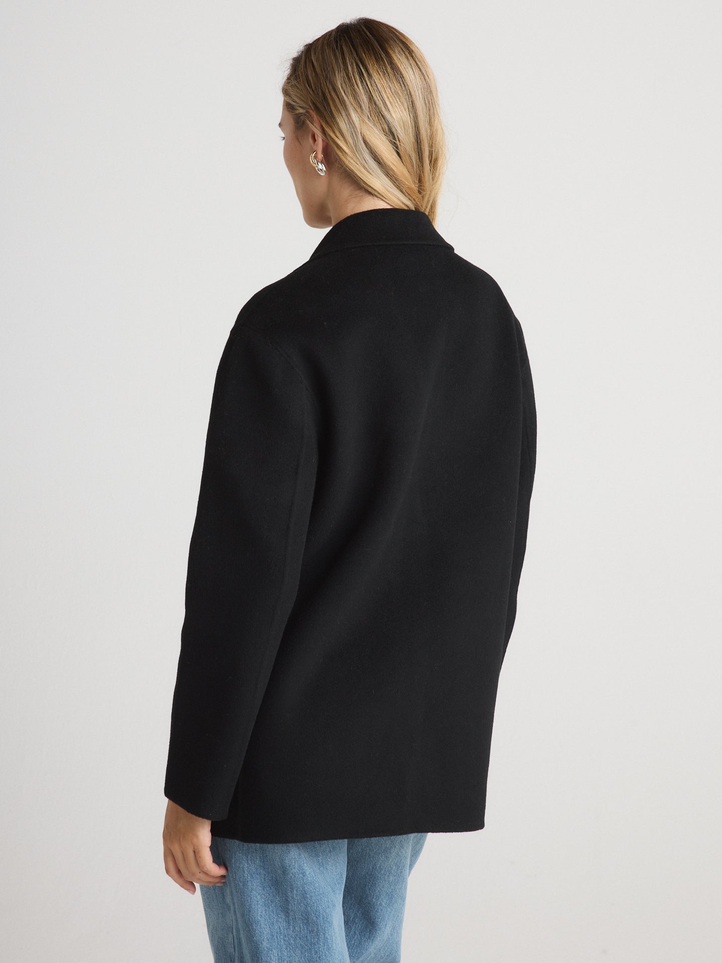 W.Cashmere Camellia Wool Blazer