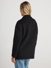 W.Cashmere Camellia Wool Blazer