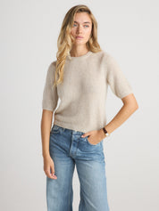 W.Cashmere Brenda S/S Pullover