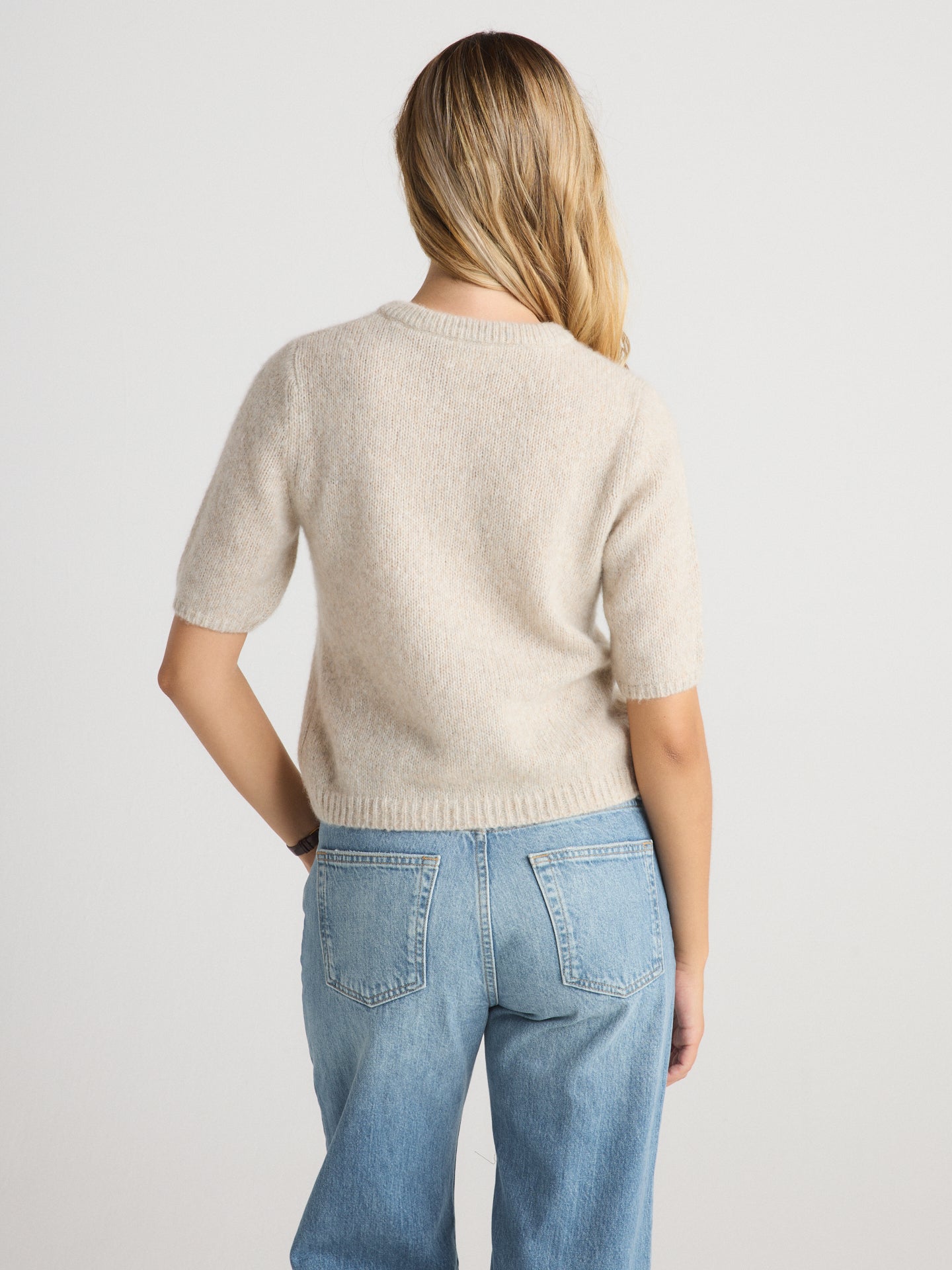 W.Cashmere Brenda S/S Pullover