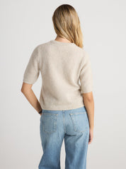 W.Cashmere Brenda S/S Pullover