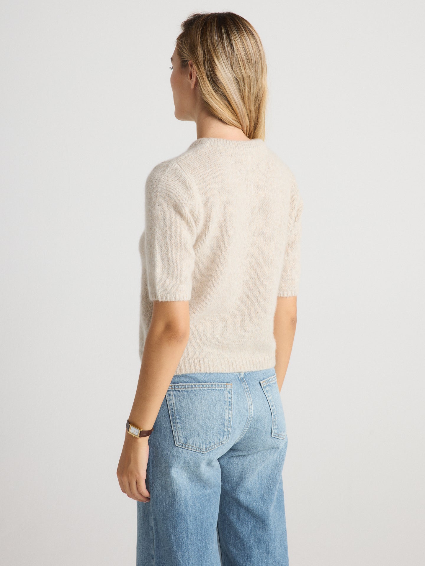 W.Cashmere Brenda S/S Pullover