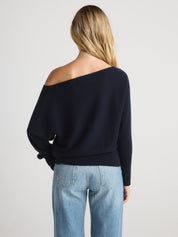 W.Cashmere Mimi Off-The-Shoulder Sweater