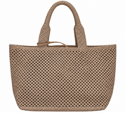 Fab Finds By Sarah Woven Shoppers Tote