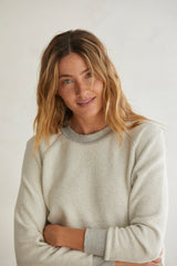 PerfectWhiteTee Ziggy Reverse Shrunken Crew Sweatshirt