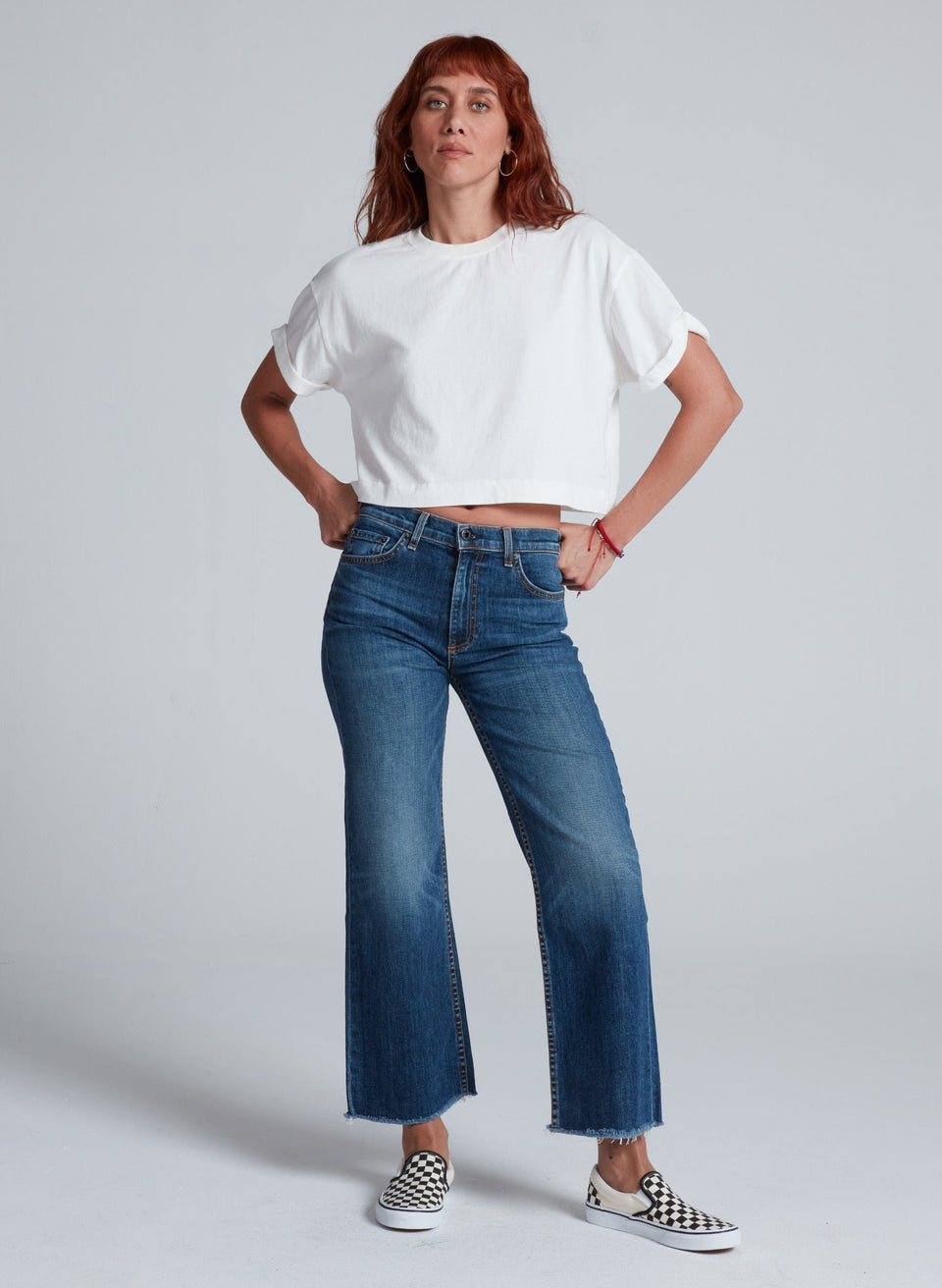 ASKKNY Crop Wide Leg in Cheville