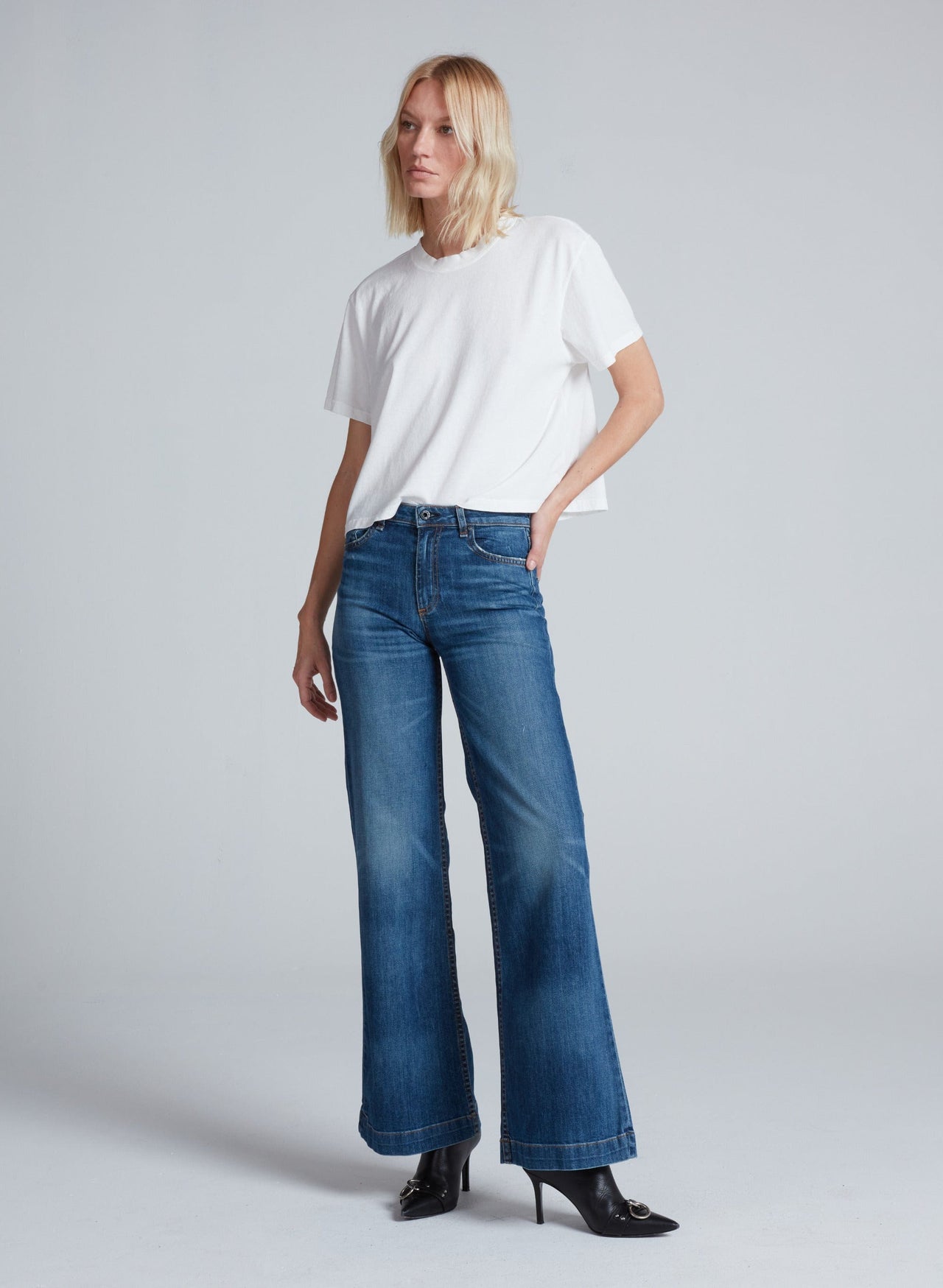 ASKKNY Juniper Flair Jean in Auburn