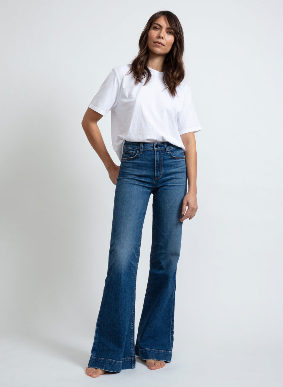ASKKNY Juniper Flair Jean in Auburn