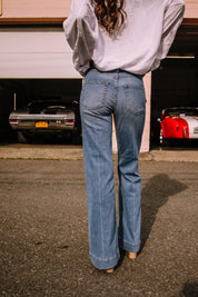 ASKKNY Juniper Flair Jean in Keelover