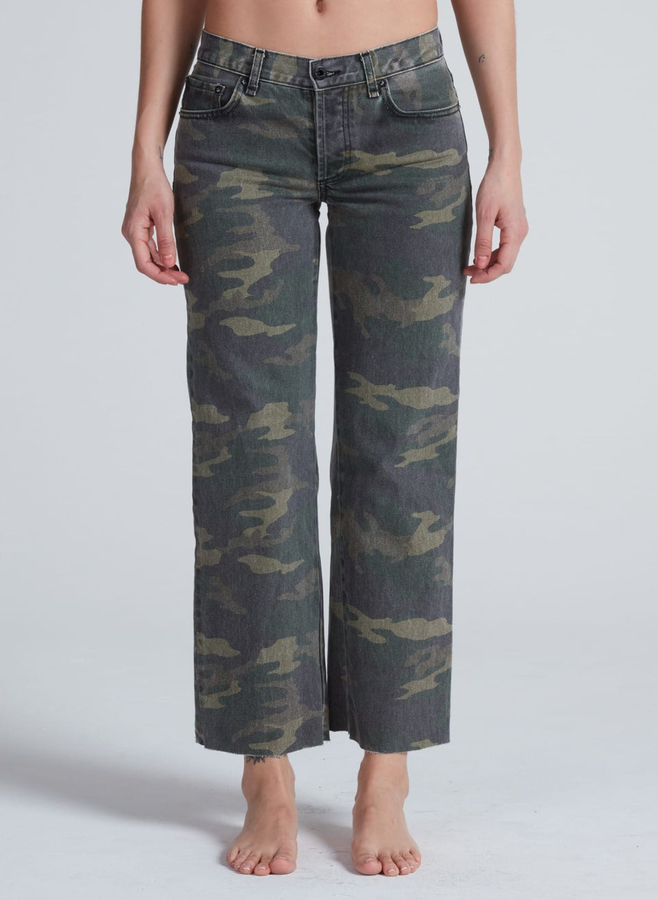 ASKKNY Low Rise Straight in Camo
