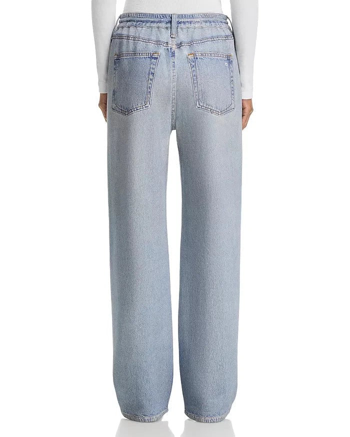 Rag & Bone Miramar Terry Drawcord Wide Leg in Brighton
