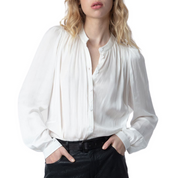 Zadig & Voltaire TChin Satin Top