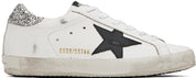 Golden Goose White Super-Star Sneakers