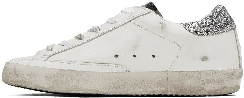 Golden Goose White Super-Star Sneakers