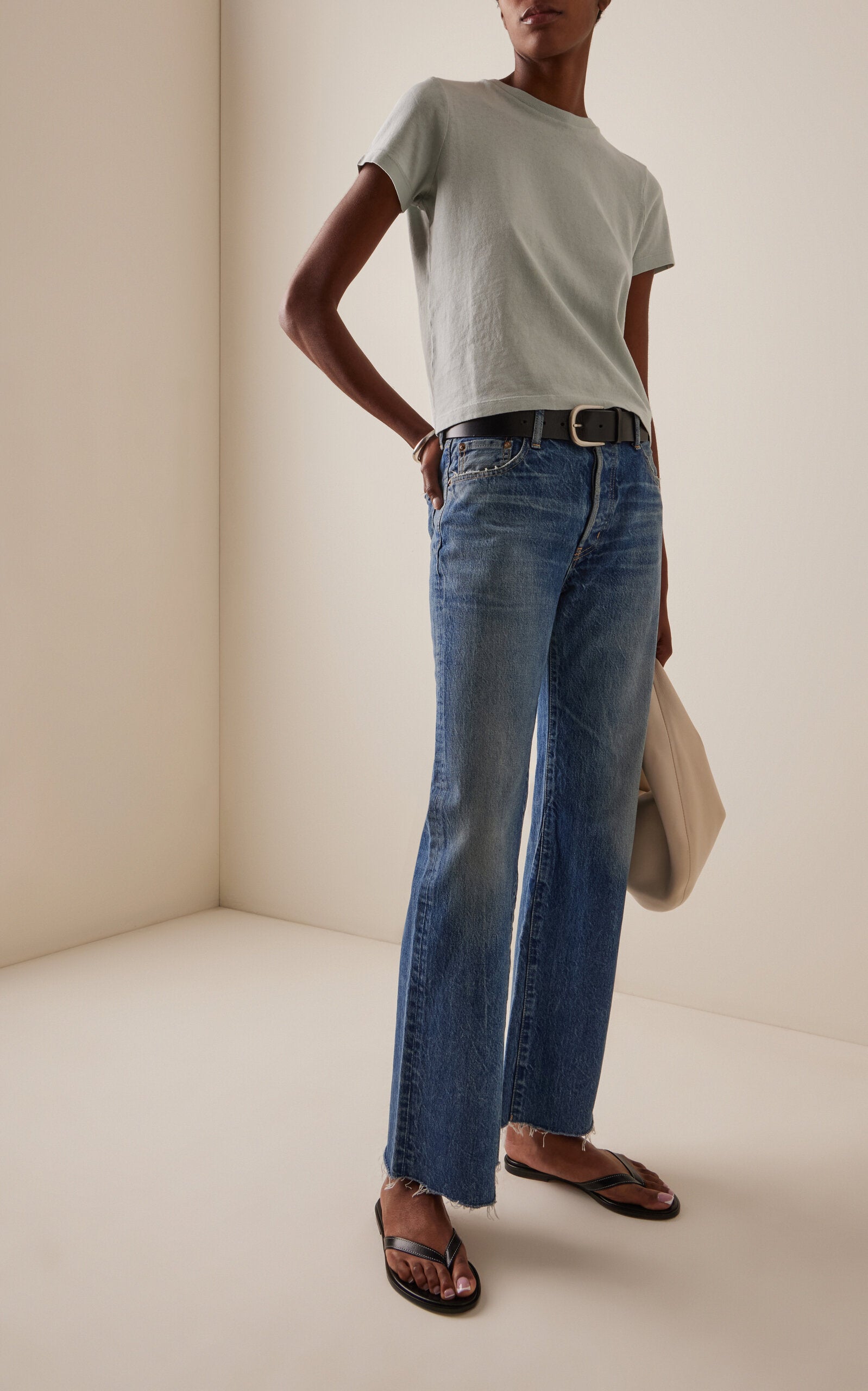 Moussy Vintage Glendora Flare High Rise Jeans Size 26