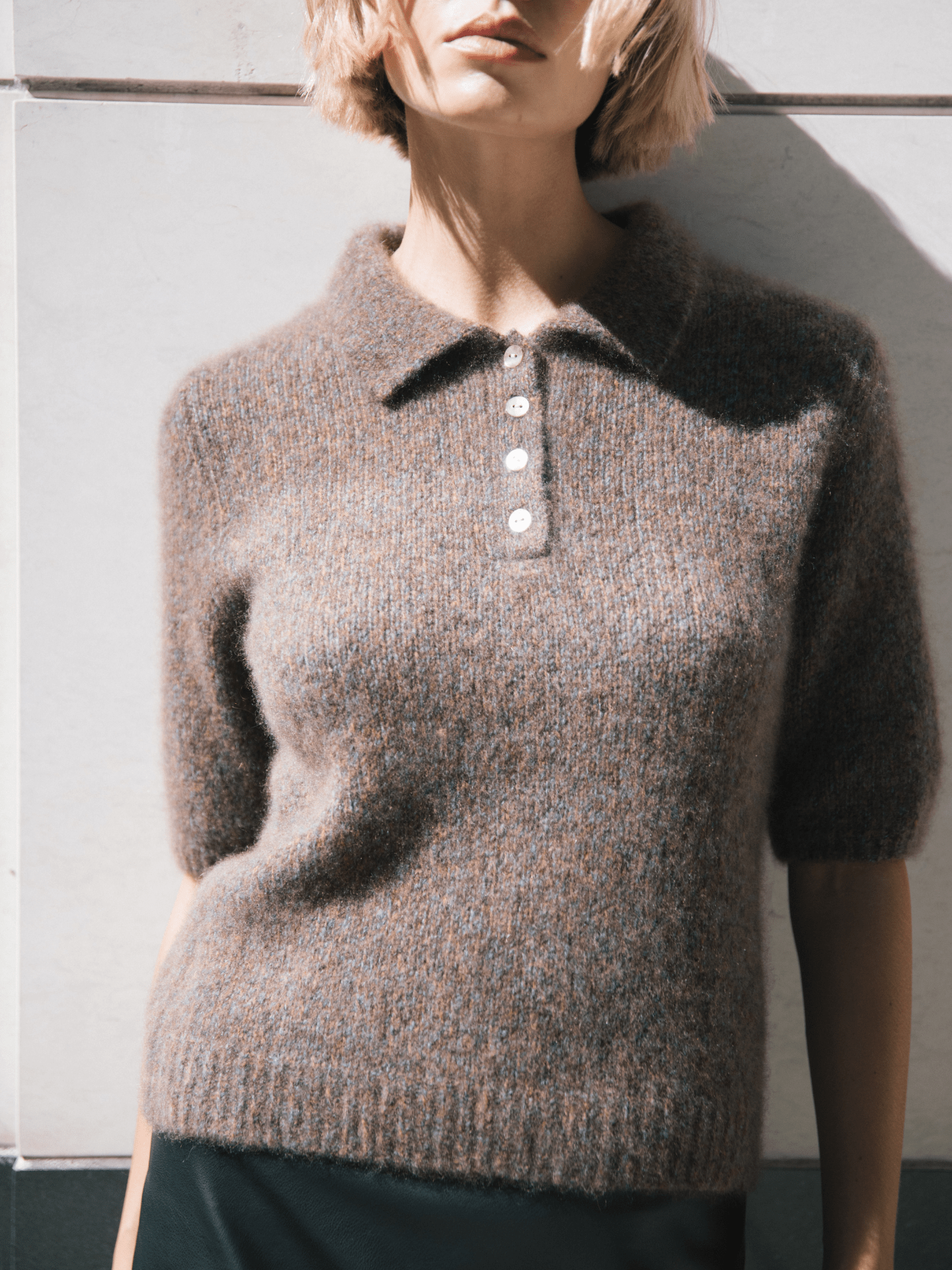 W.CASHMERE Luna S/S Polo